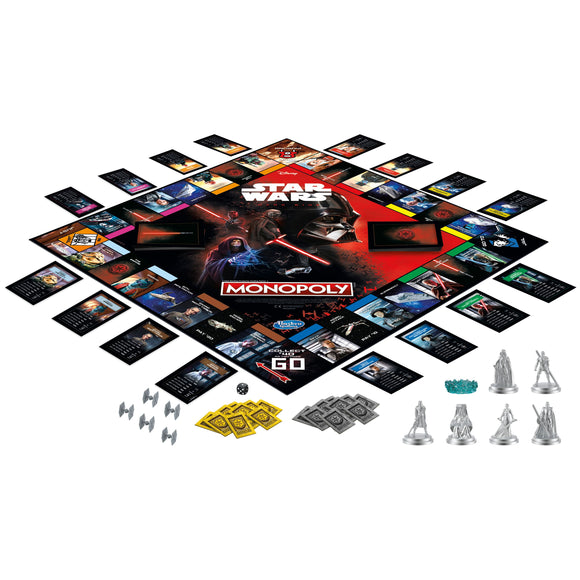 MONOPOLY Board game Star Wars Dark side, english language