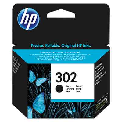 HP 302 original Ink cartridge F6U66AE UUS black