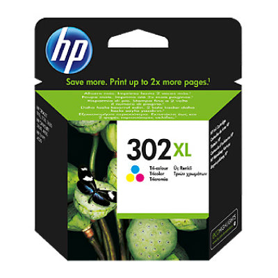 Cartouche d'encre couleur HP 302XL