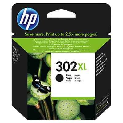 HP 302XL original Ink cartridge F6U68AE UUS black