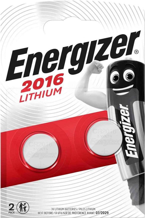 Energizer battery Lithium CR2016 BP2