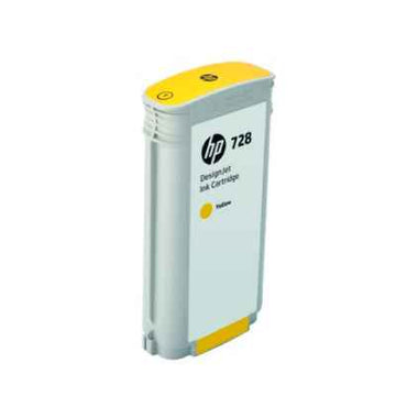 HP 728 130-ml Yellow DesignJet Ink Cartridge