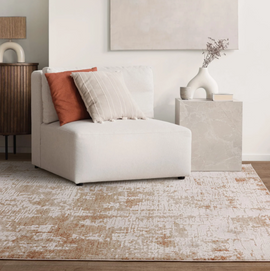 Tapis tissé plat moderne FLOW
