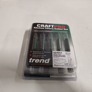 Ecost customer return Trend Laminate Trim Set for Kitchen Worktops – CR/KFP/5 °C153, 4 (Pack of 5)