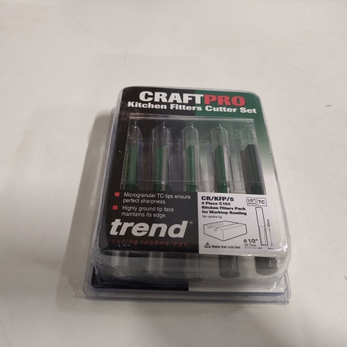 Ecost customer return Trend Laminate Trim Set for Kitchen Worktops – CR/KFP/5 °C153, 4 (Pack of 5)