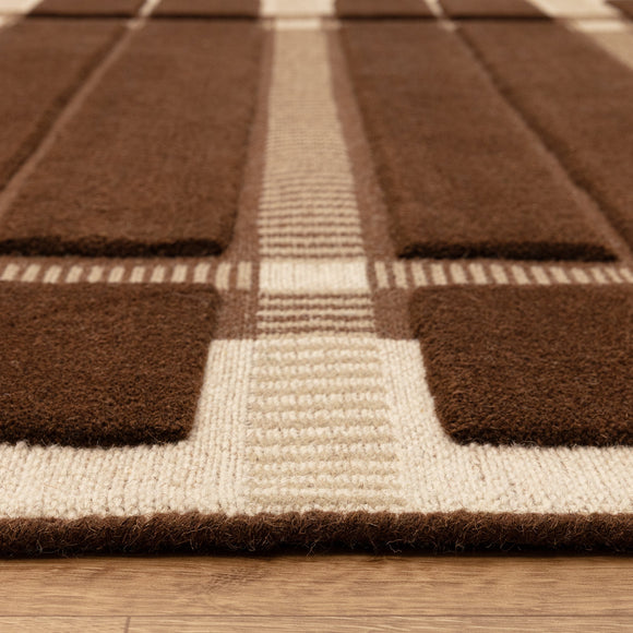 Tapis de salon et chambre en laine TALE