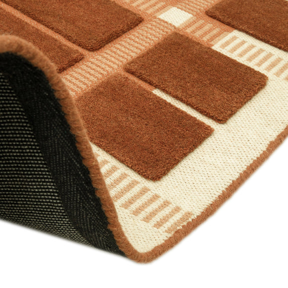 Tapis de salon et chambre en laine TALE