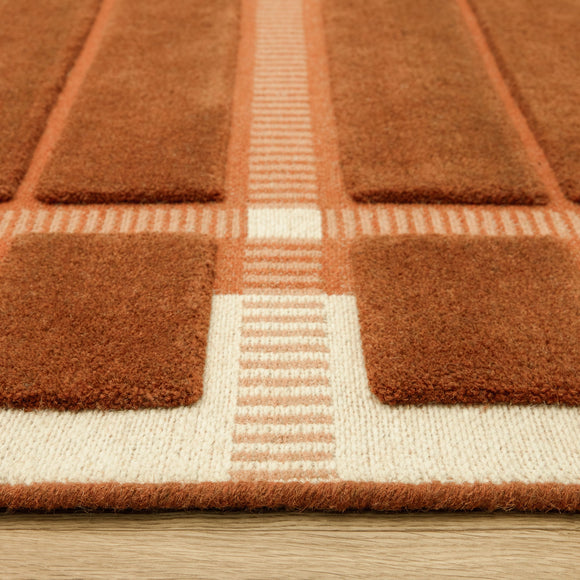 Tapis de salon et chambre en laine TALE