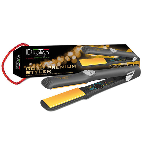 Fer à lisser gold premium styler 65 w - 325 x 90 mm - Clicktofournisseur.com
