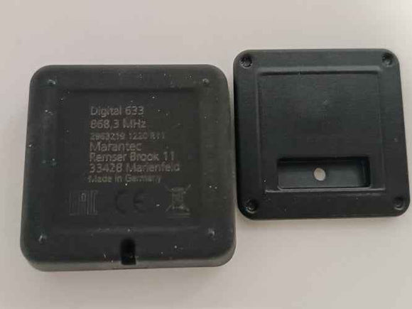 Retour client Ecost Émetteur portatif Marantec Digital 633 868 MHz Télécommande sans fil 3 canaux Co