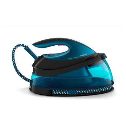 Akcija! PHILIPS PerfectCare Compact Tvaika ģeneratora gludeklis (zils)
