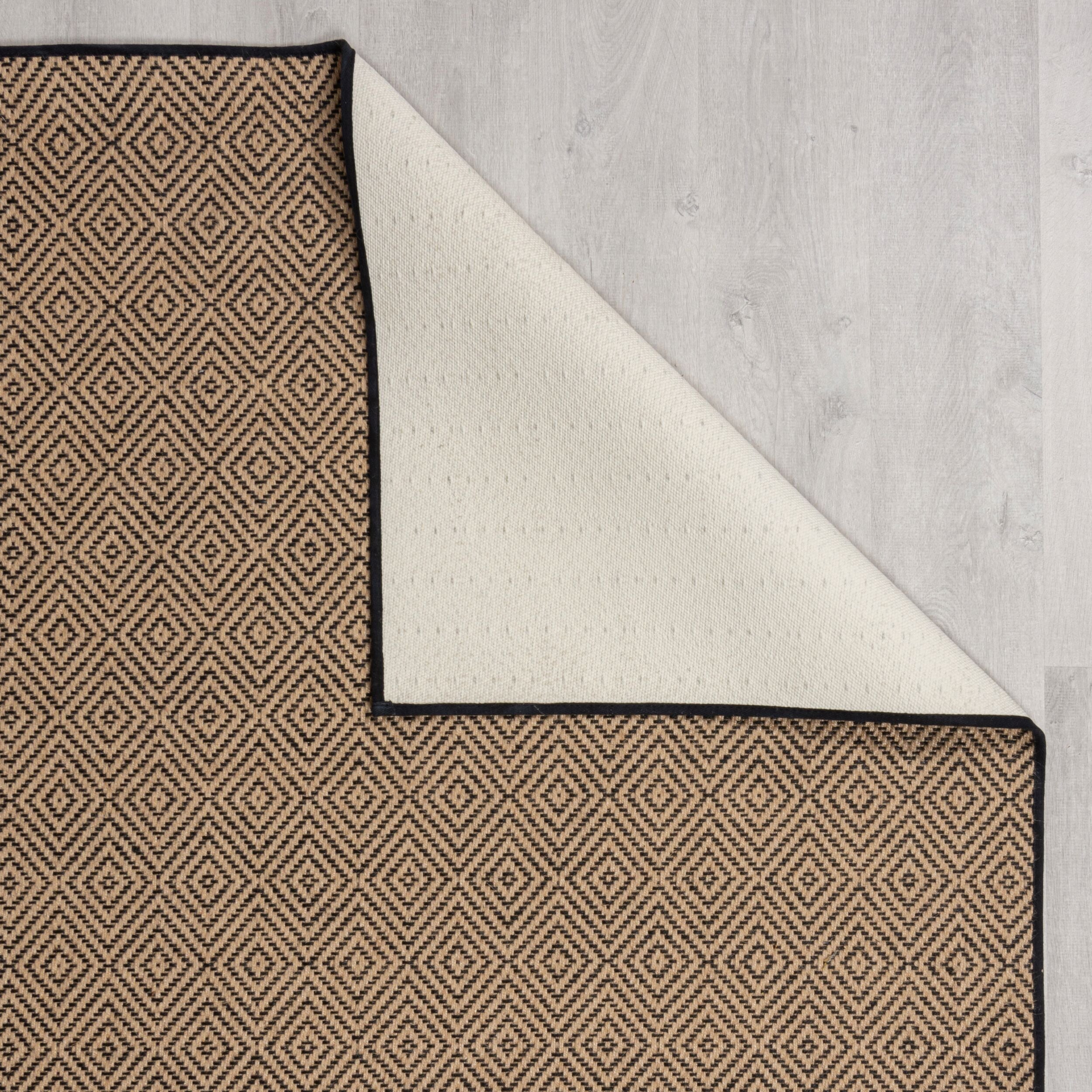 Tapis de salon en jute gemma