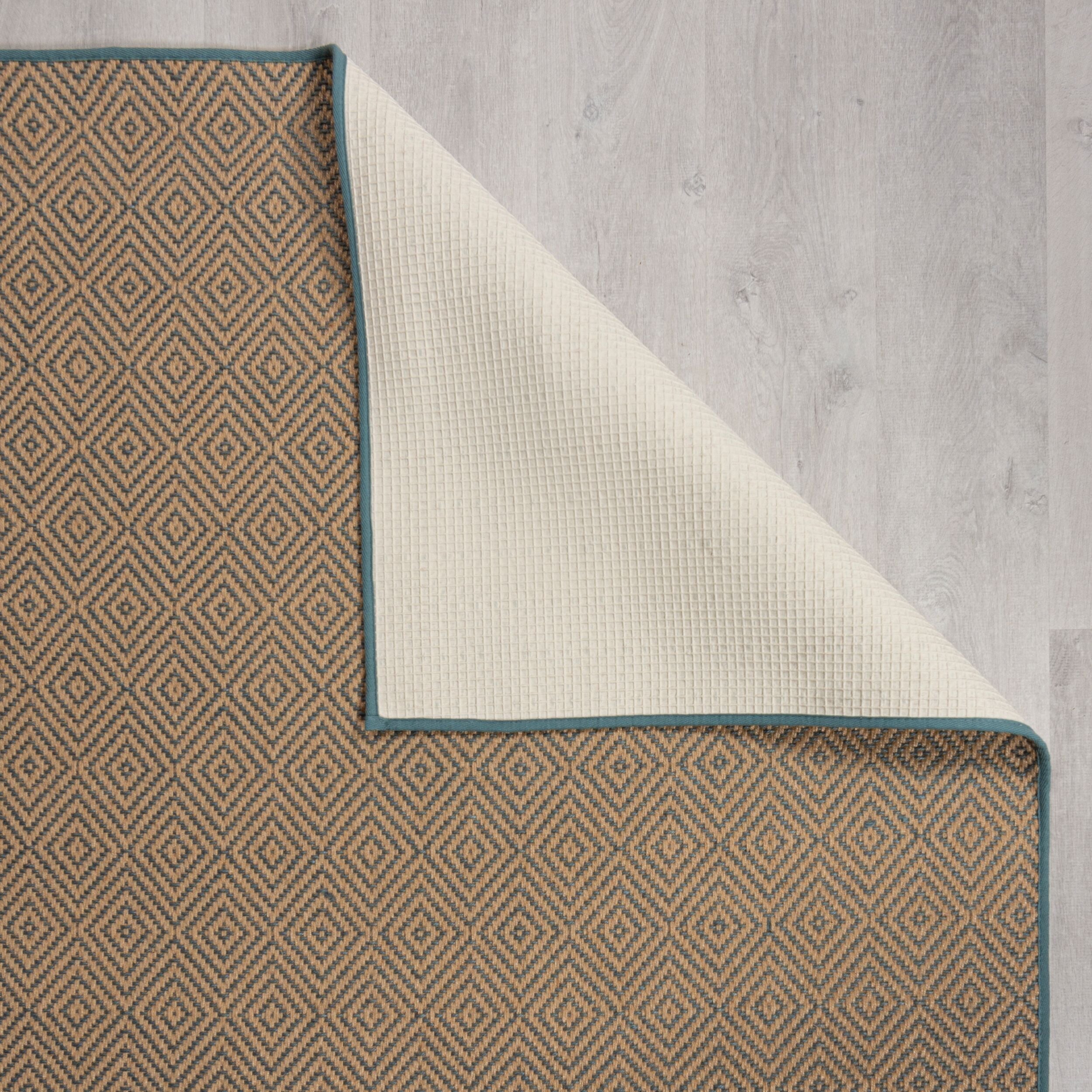 Tapis de salon en jute gemma