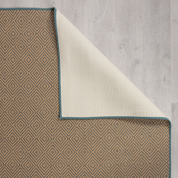 Tapis de salon en jute gemma