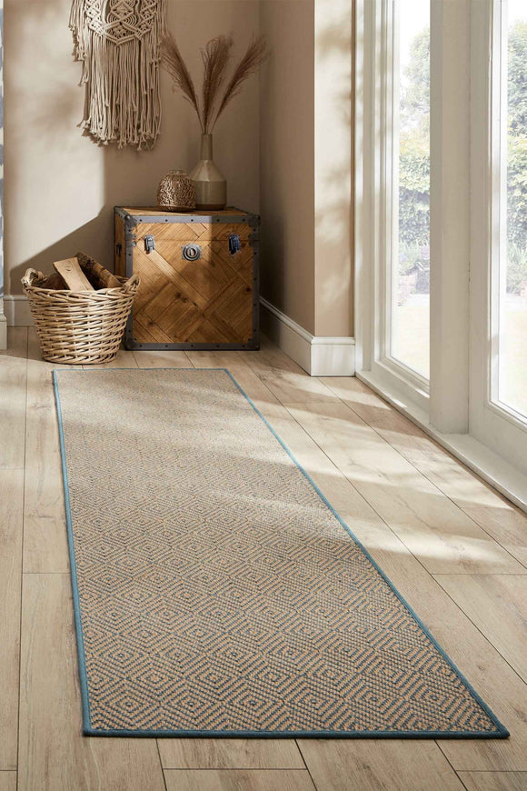 Tapis de couloir en jute GEMMA