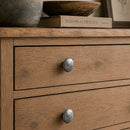 Bouton de meuble ANTIQUAIRE, Finition zamak fer antique