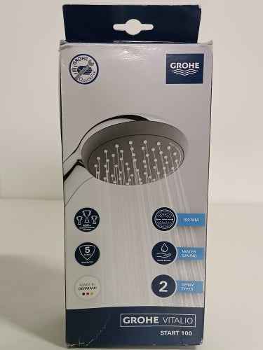 Ecost customer return GROHE Vitalio start 27946000 Shower Head HandOperated 2 Jets