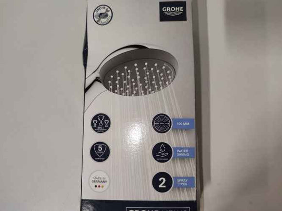 Retour client Ecost Pommeau de douche GROHE Vitalio start 27946000 à commande manuelle 2 jets