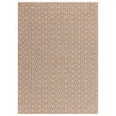 Tapis moderne en jute et coton lattice