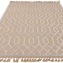 Tapis moderne en jute et coton torsy