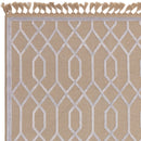 Tapis moderne en jute et coton torsy