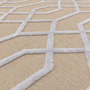 Tapis moderne en jute et coton torsy