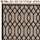 Tapis moderne en jute et coton TORSY-4
