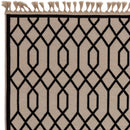 Tapis moderne en jute et coton torsy