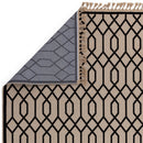 Tapis moderne en jute et coton TORSY-3