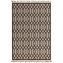 Tapis moderne en jute et coton TORSY-1