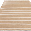 Moderner STRIPPY-Teppich aus Jute und Baumwolle-6