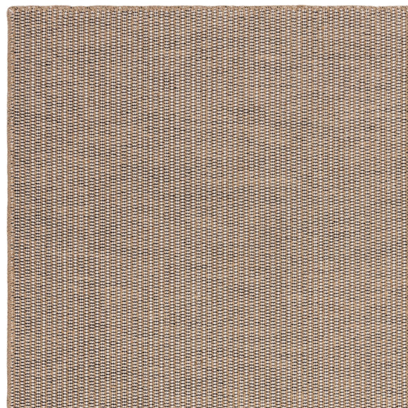 Tapis moderne en jute et coton tissy