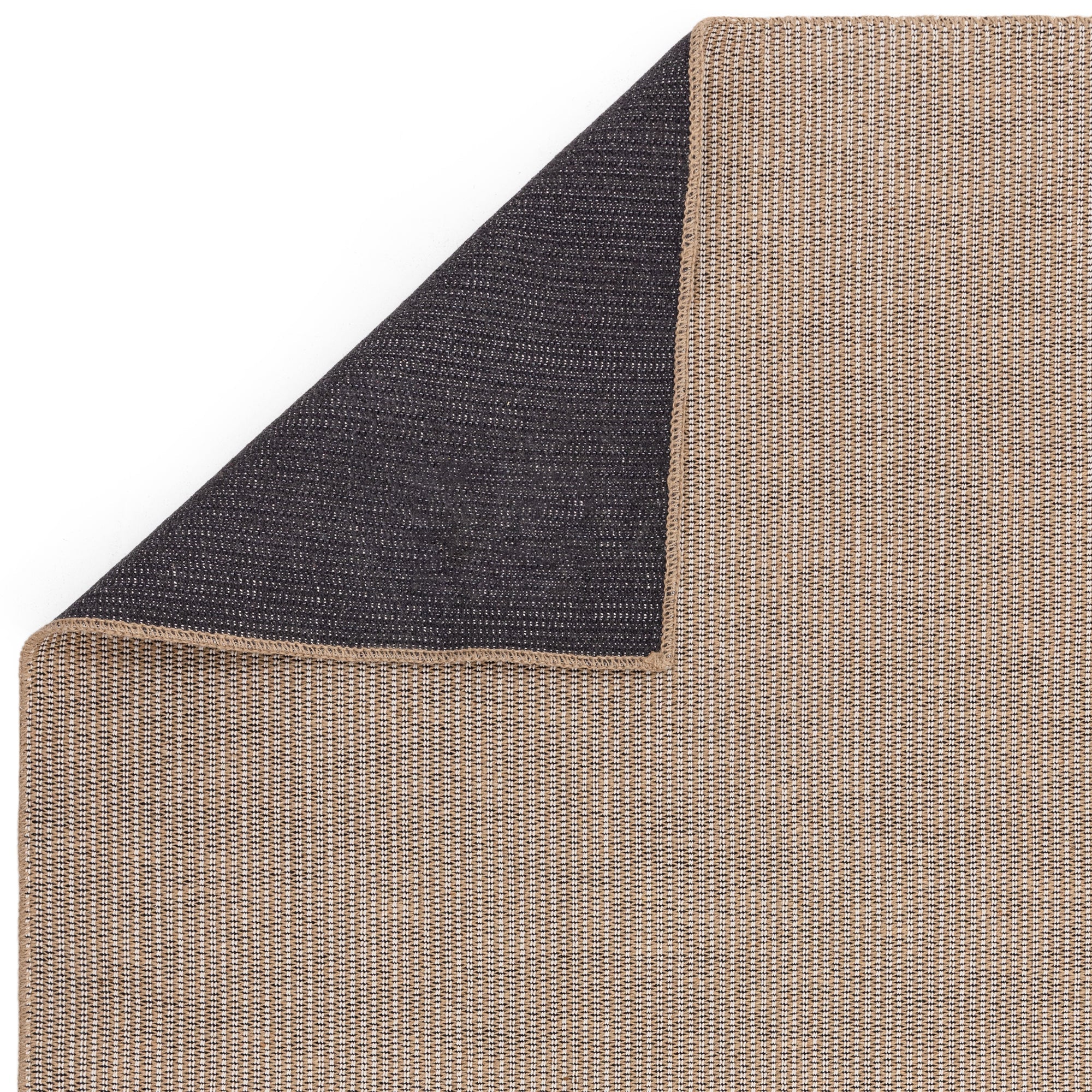 Tapis moderne en jute et coton tissy