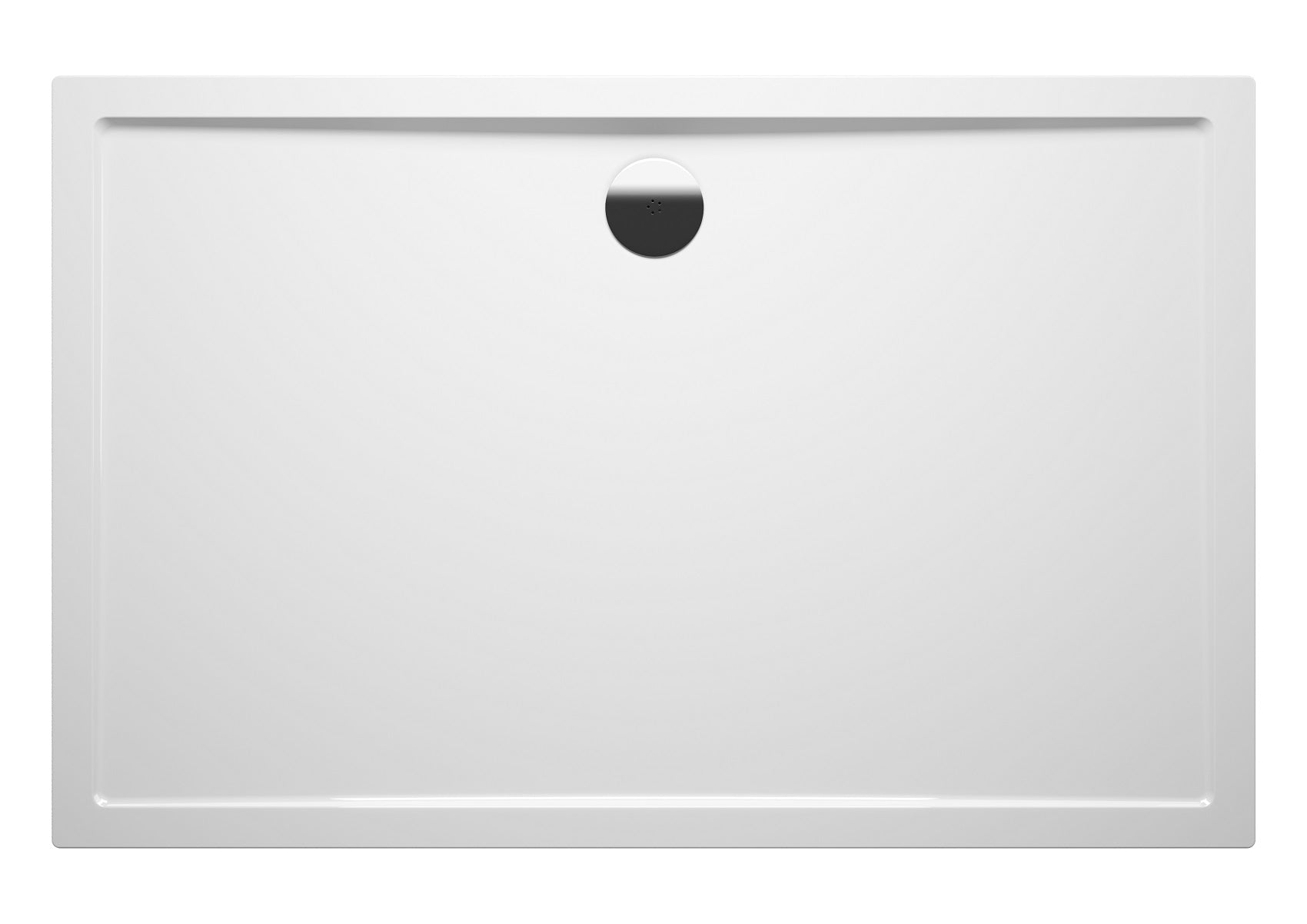 Grand receveur de douche acrylique rectangulaire riho zurich 256 140x90x4cm - Clicktofournisseur.com