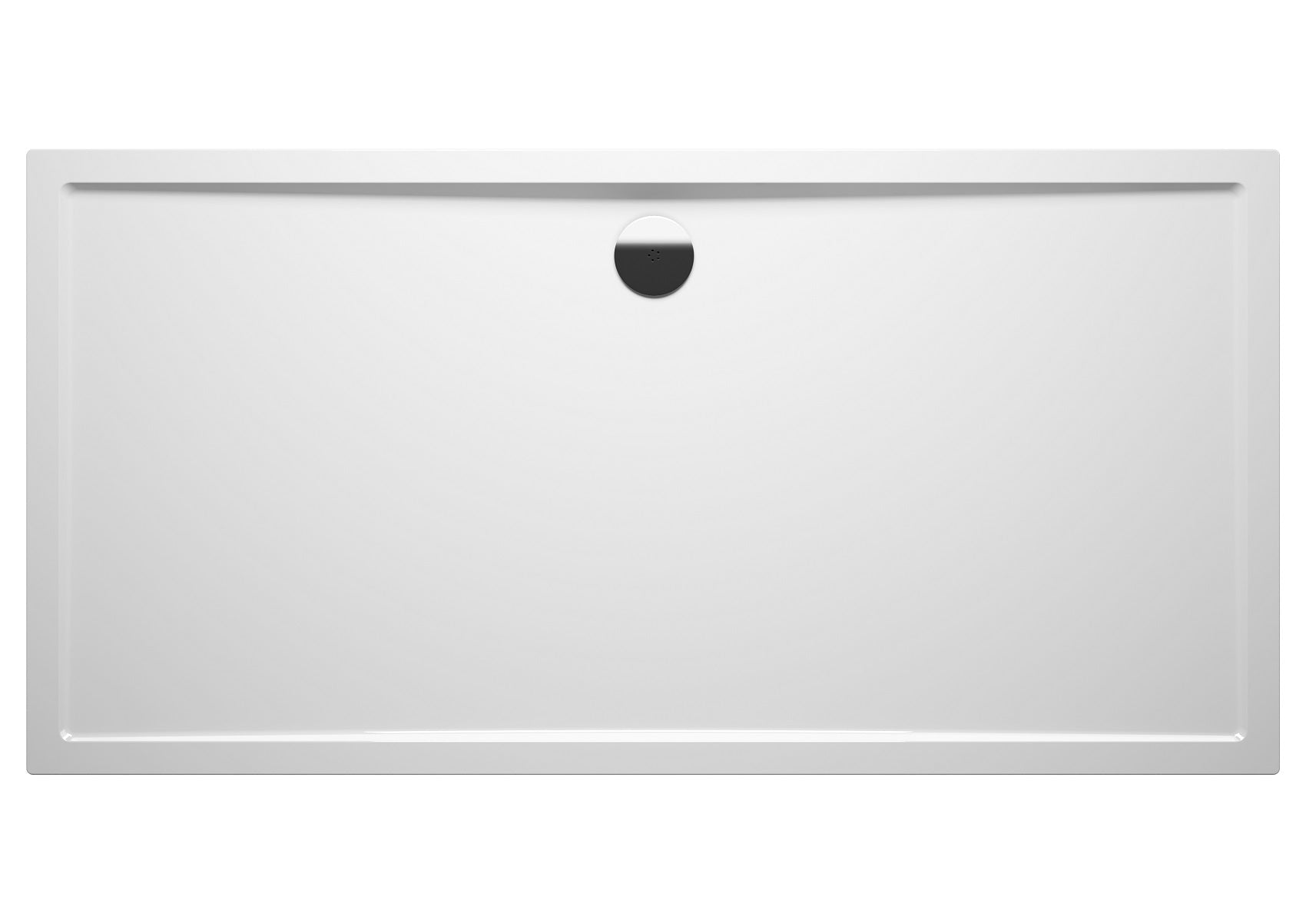 Grand receveur de douche acrylique rectangulaire riho zurich 266 170x90x45cm - Clicktofournisseur.com