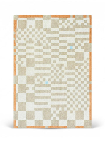 Tapis tissé plat moderne CHECKMATE