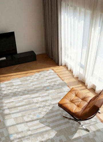Tapis tissé plat moderne CHECKMATE - 0