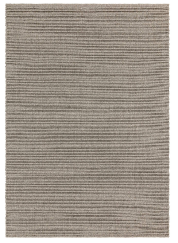 Tapis de salon en laine tissé plat TORRENTO