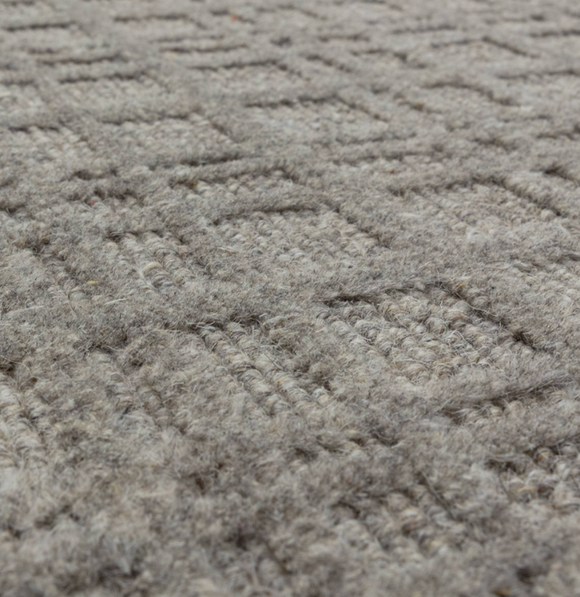 Tapis tissé main en jute HATCHY