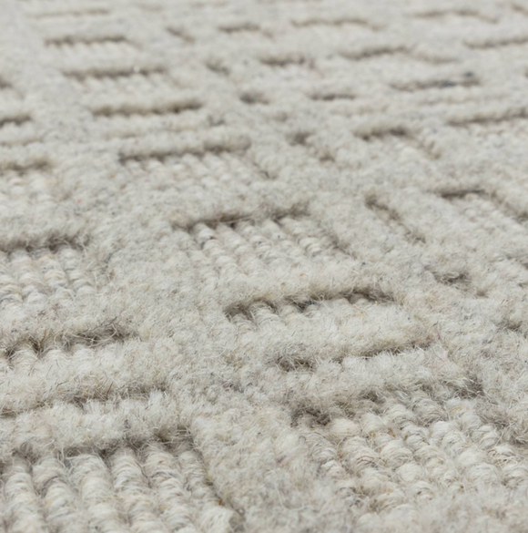 Tapis tissé main en jute HATCHY