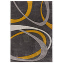 Tapis moderne tissé plat RING