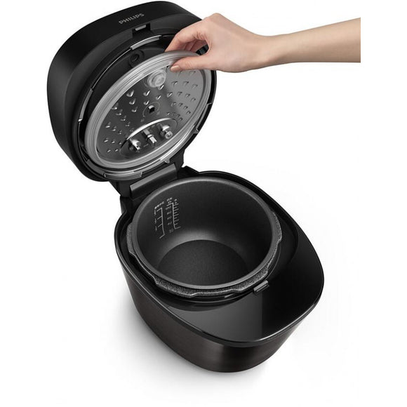 Akcija! PHILIPS Katls ar paaugstinātu spiedienu, 1000W, melns