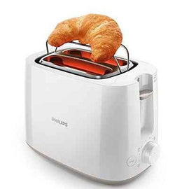 PHILIPS Daily Collection Toaster HD2581/00 8 settings Integrated bun warming rack Compact design