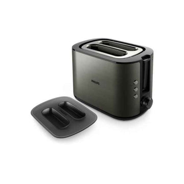 Philips Toaster | HD2651/80 Viva Collection | Power 1050 W | Number of slots 2 | Housing material Metal | Black