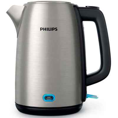 Philips Viva Collection HD9353/90 electric kettle 1.7 L 2060 W Black, Stainless steel
