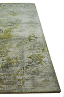 Tapis de salon moderne tissé plat CROWN