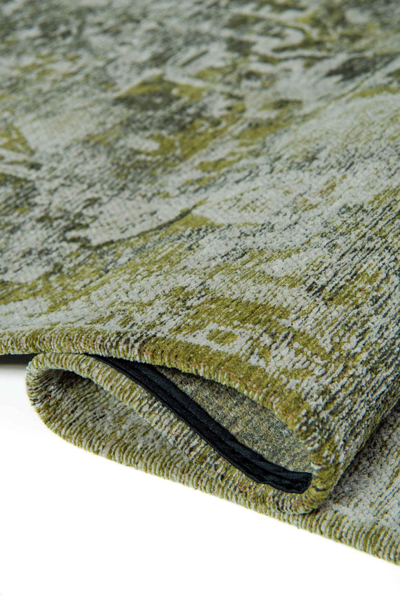 Tapis de salon moderne tissé plat CROWN