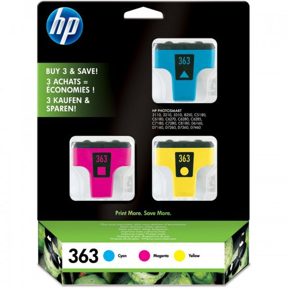 Hp 363 - pack de 3 - Clicktofournisseur.com