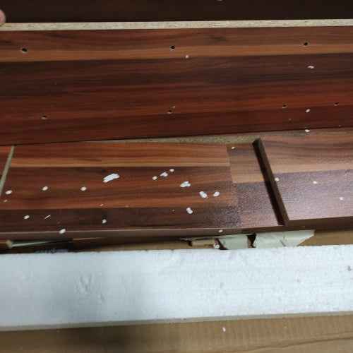 Retour client Ecost Armoire à miroir Schildmeyer, blanc brillant