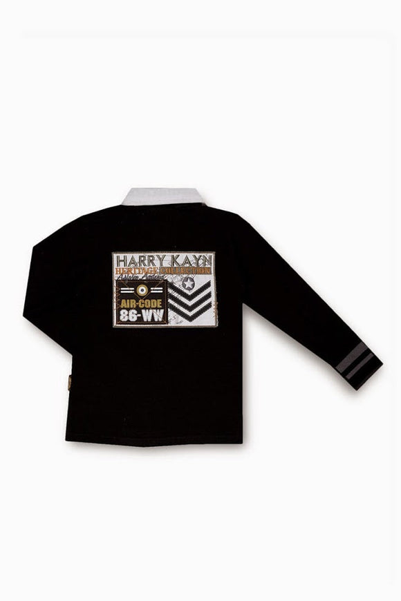 Harry kayn polo manches longues garçon - Clicktofournisseur.com